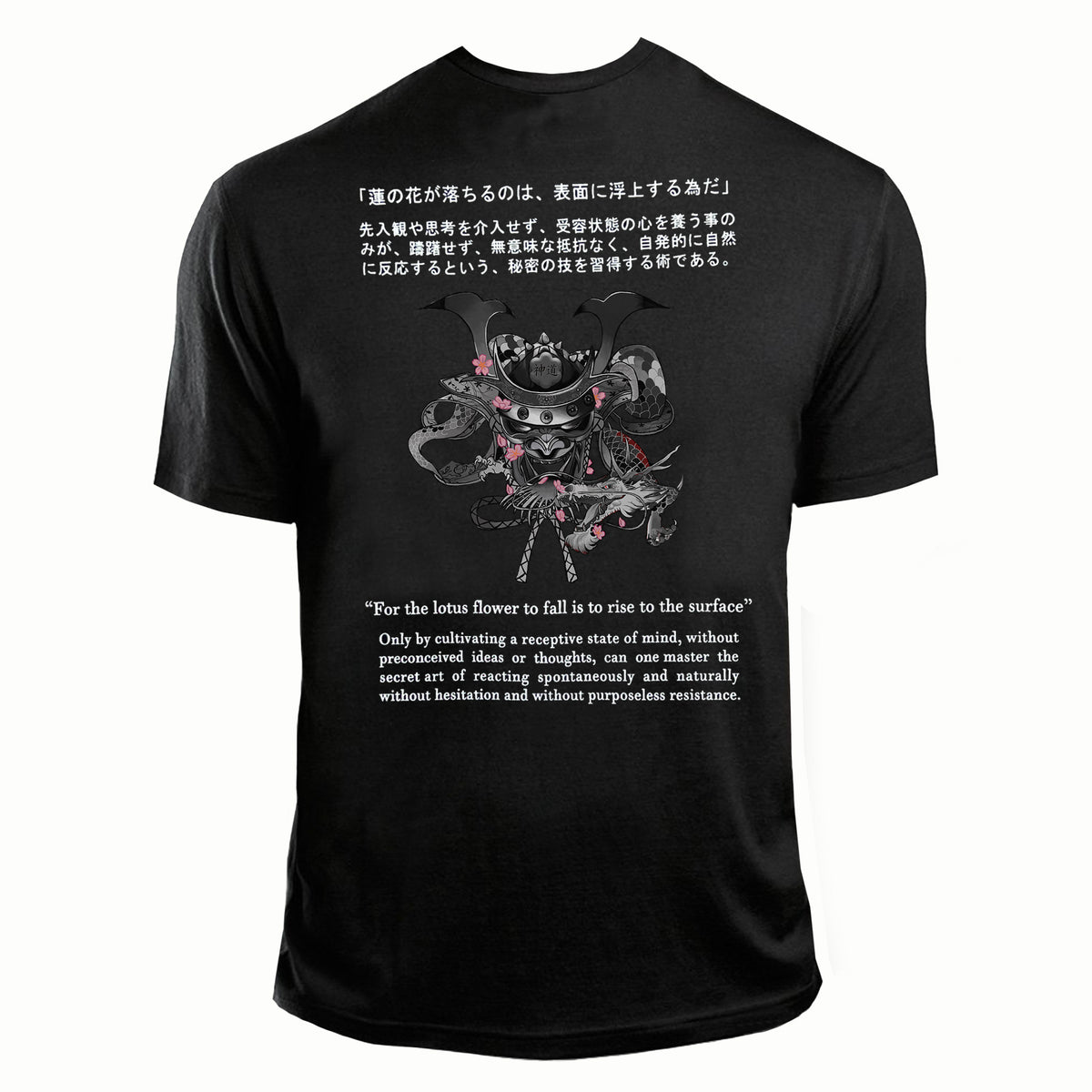 Black Samurai 限定参加Tシャツ Warriors T-Shirt. 