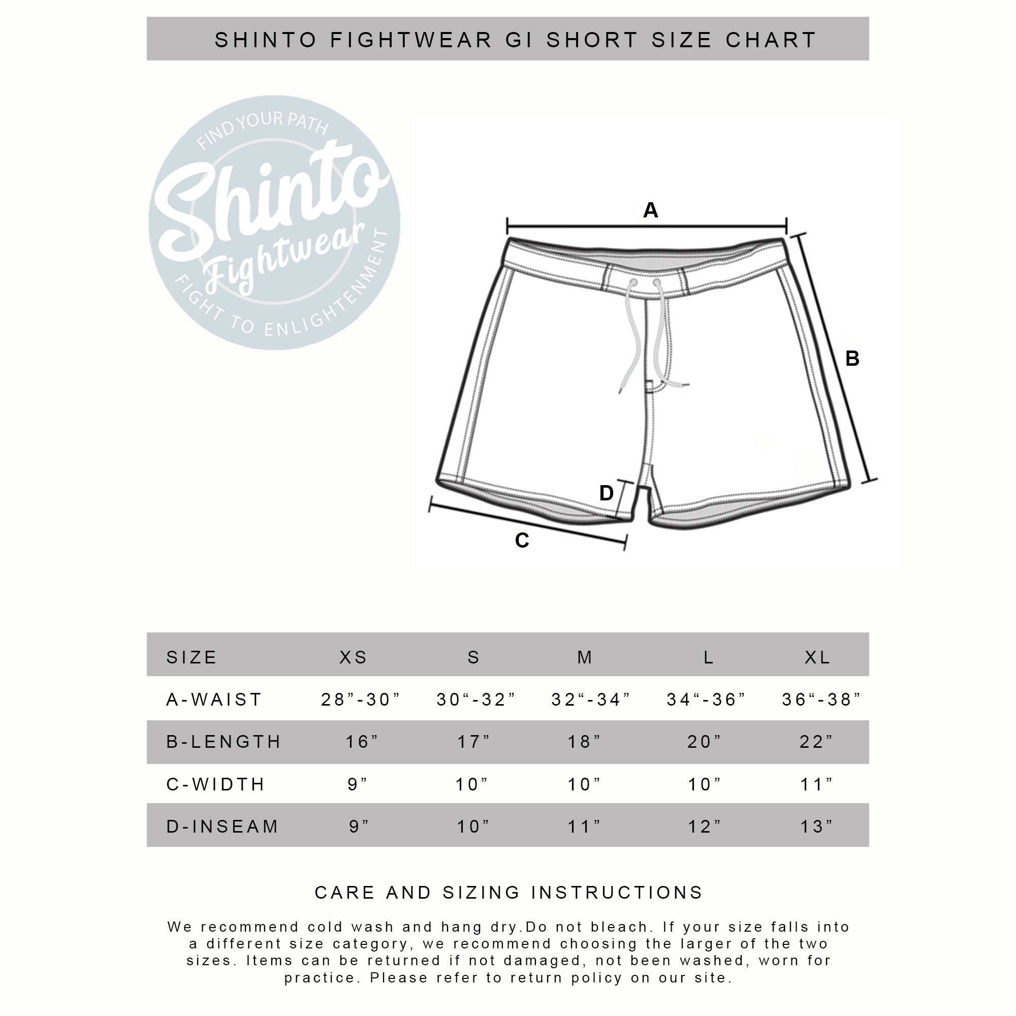 Shiroi Gi Shorts